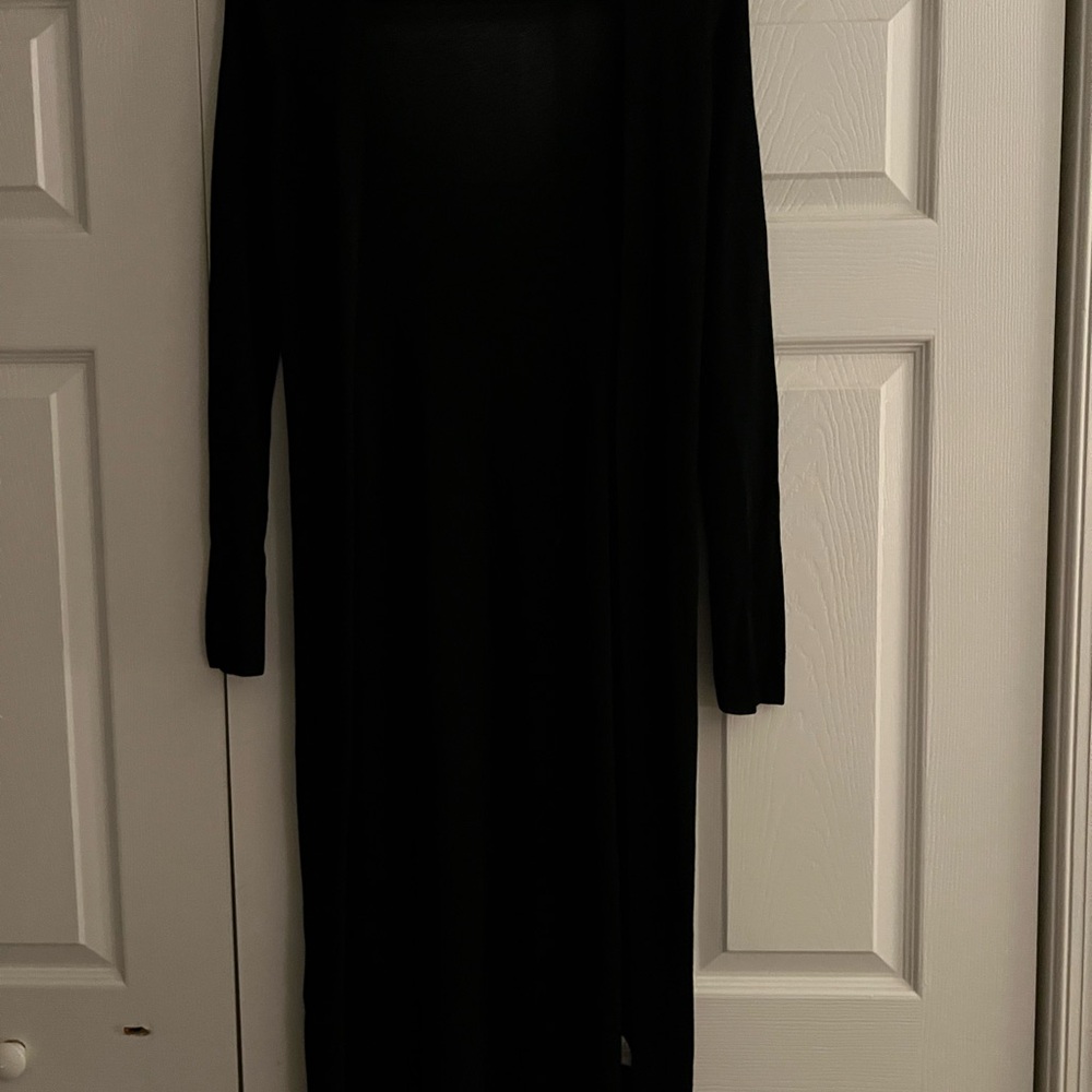 Anne Klein Classic Black Long Sleeve cardigan